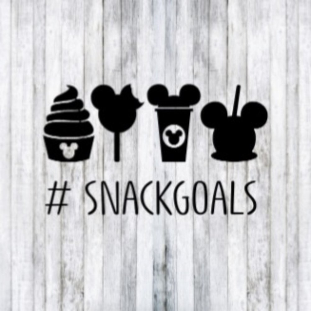 Disney Snacks Dole Whip Ice Cream Decal